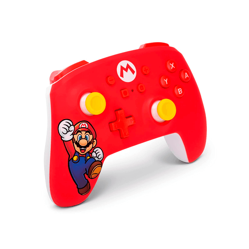 Control Alambrico Powera Super Mario Speedster Nintendo Switch Rojo (Red)