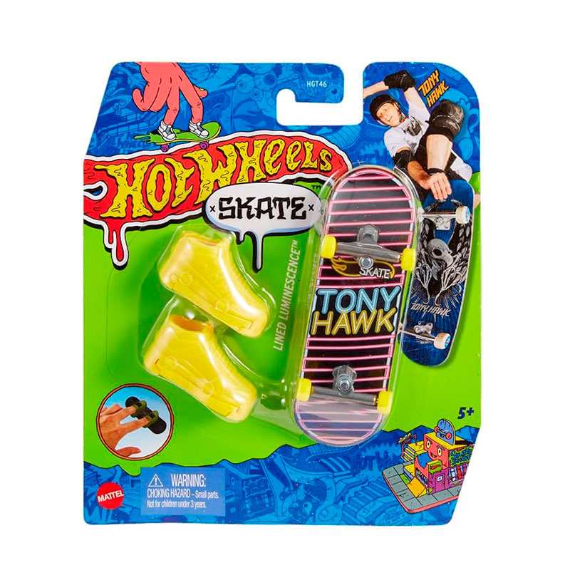 Mattel Hot Wheels Hgt46 Skate Patineta Con Tenis Surtido