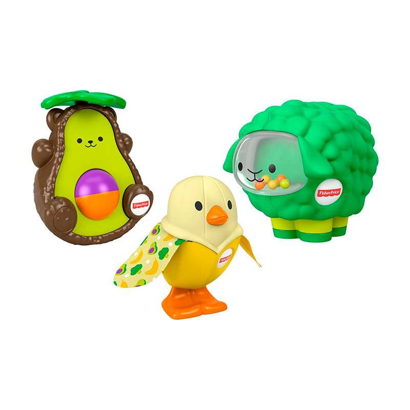 Mattel Fisher Price Gnl81 Figuras Animalitos Deliciosos Surtido