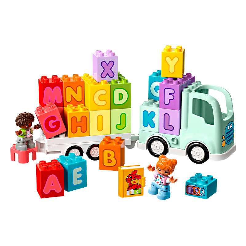 Lego Duplo 10421 Camión Del Alfabeto