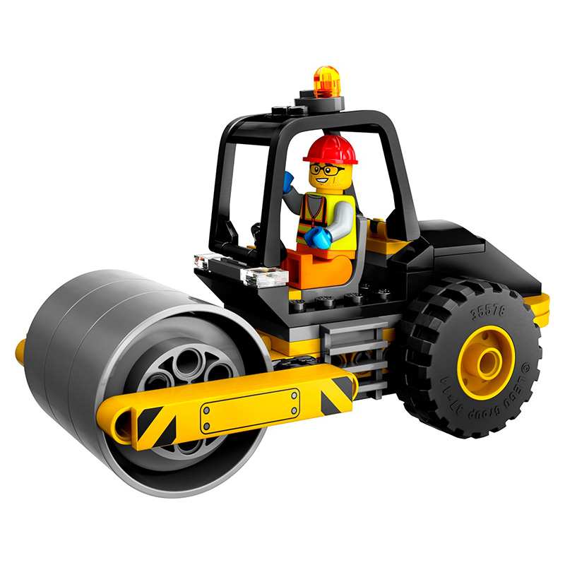Lego City 60401 Apisonadora De Construcción