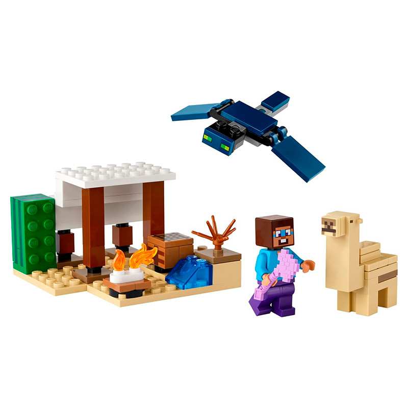 Lego Minecraft 21251 La Expedición Al Desierto De Steve