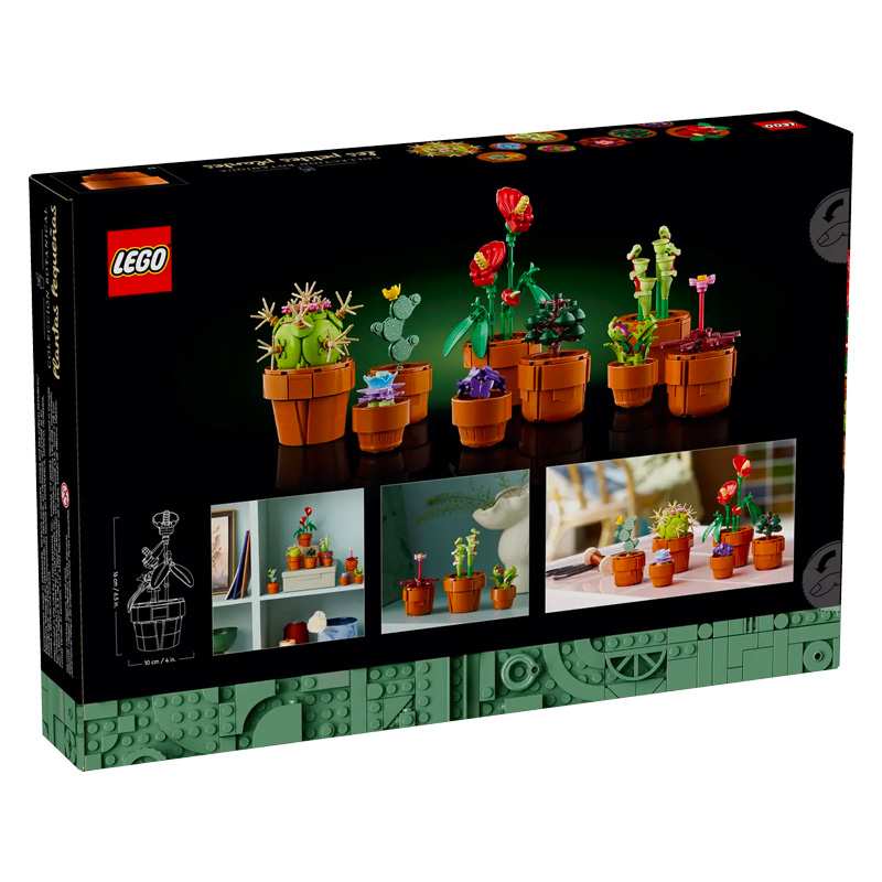 Lego Icons 10329 Plantas Diminutas