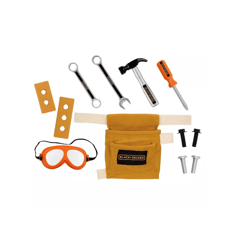 Jakks Pacific 99638 Set De Herramientas Con Cinturon Black And Decker