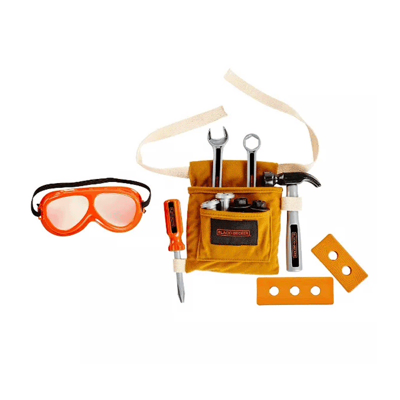 Jakks Pacific 99638 Set De Herramientas Con Cinturon Black And Decker