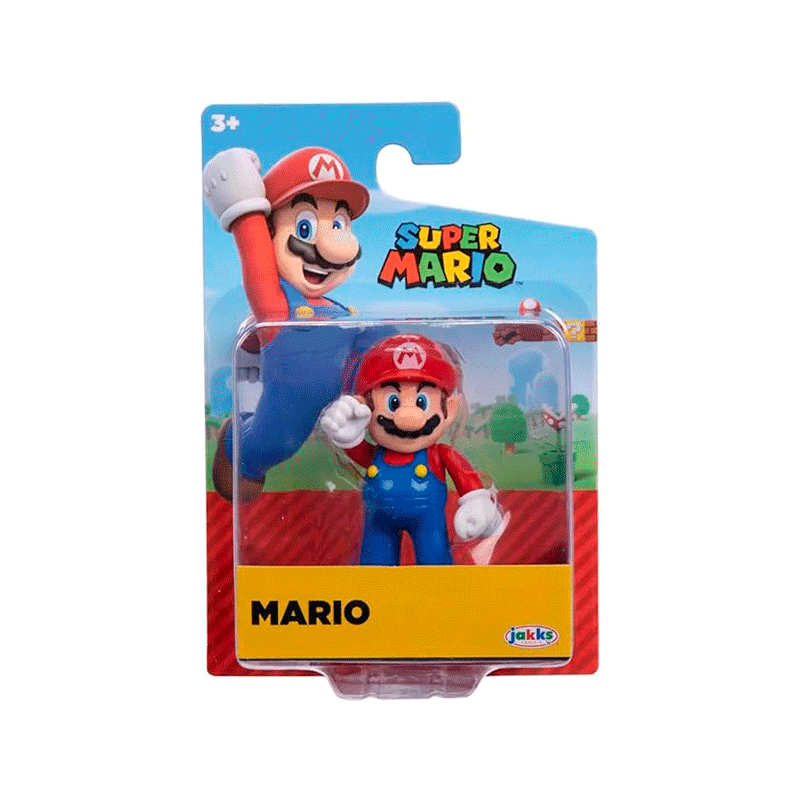 Jakks Pacific Nintendo 423174 Super Mario Set 5 Figuras Limited Art  2.5 Plg Surtidas W46