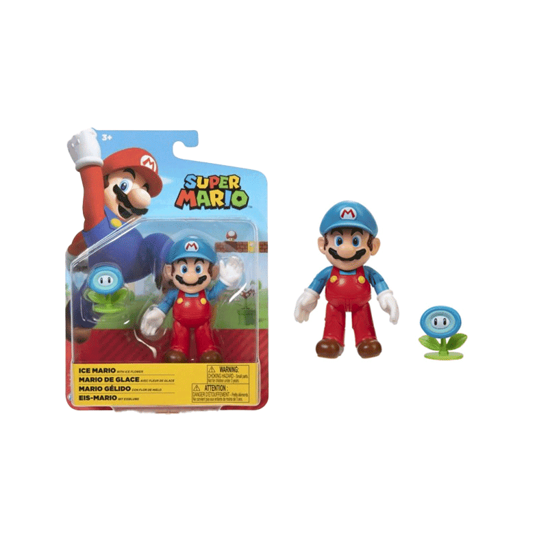 Jakks Pacific Nintendo 421624 Super Mario Set 4 Figuras Limited Art 2.5 Plg Surtidas W37
