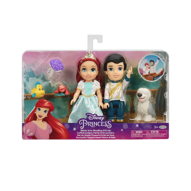 Jakks Pacific Disney Princesas 215774-4-Pkr1-A1 Set De Regalo Petite Surtido