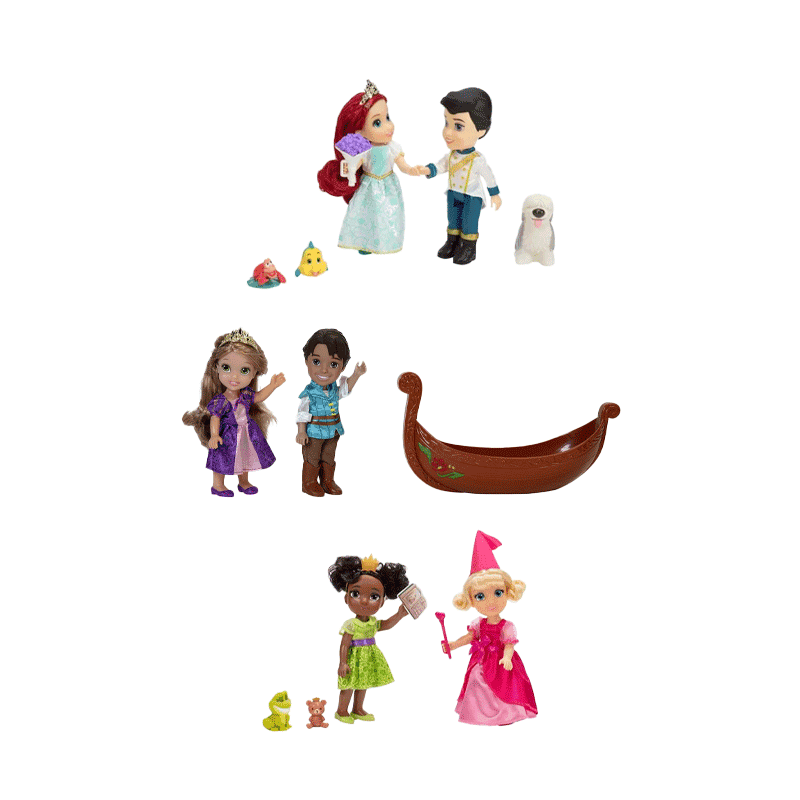 Jakks Pacific Disney Princesas 215774-4-Pkr1-A1 Set De Regalo Petite Surtido