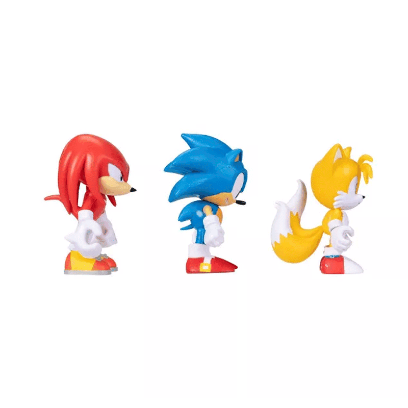 Jakks Pacific Sonic 422464 Set Figuras 4 Plg Tri-Pack Clasico