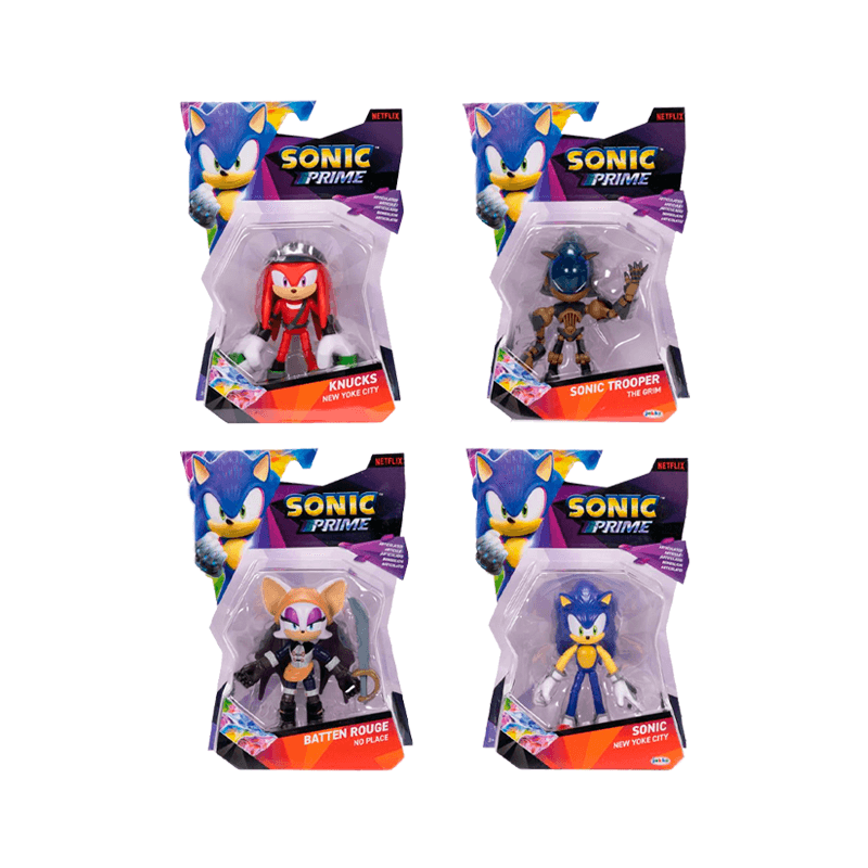 Jakks Pacific Sonic 422294 Set Figura Prime 5 Articulada Wave 4