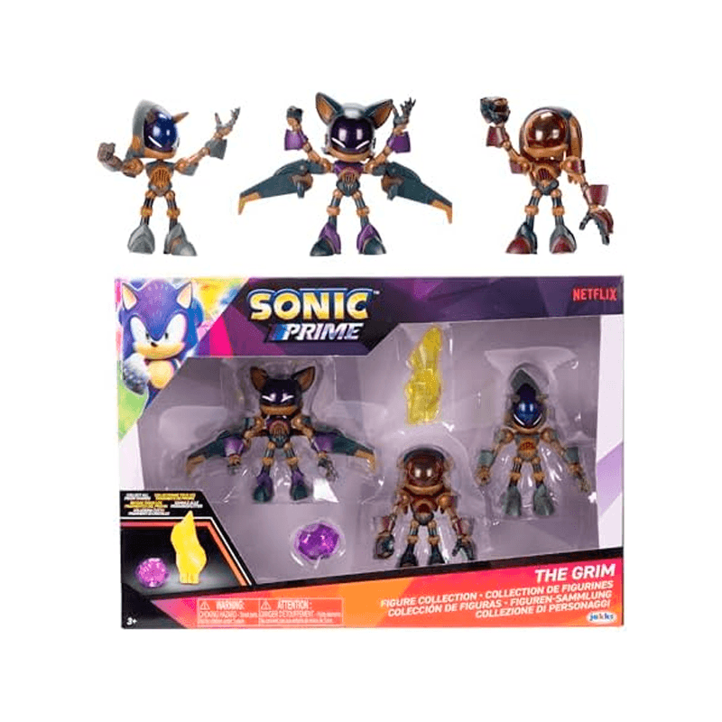 Jakks Pacific Sonic 422364 Prime Figura 2.5 Multi-Pack Wave 4