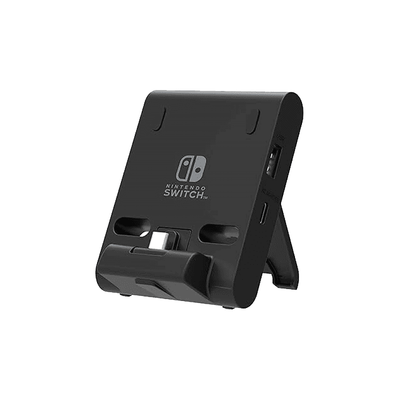 Soporte de Juego Hori Hub Multiport USB para Nintendo Switch Negro (Black)