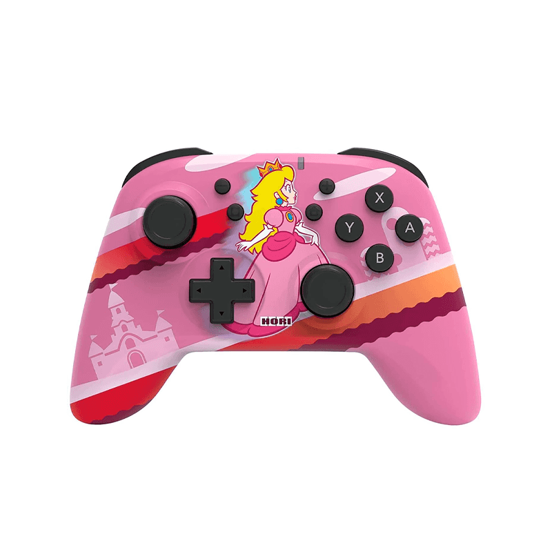 Control Inalambrico Horipad Edicion Princesa Peach Nintendo Switch