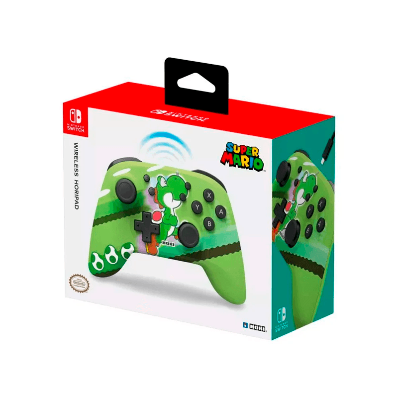 Control Inalambrico Horipad Edicion Yoshi Nintendo Switch