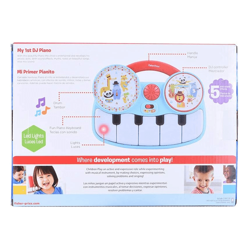 Mattel Fisher Price Dfp8665 Mi Primer Piano Musical