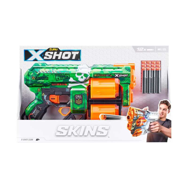 Zuru Xshot 36517 Skins Dread 12 Dardos