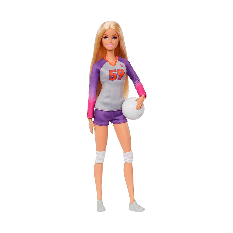 Mattel Barbie Hkt71 Muñeca  De Volleyball Con Sus Accesorios