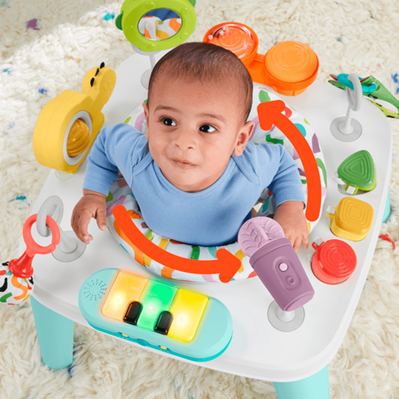 Mattel Fisher Price Hnr23-0 Set De Entretenimiento Musical 3 En 1