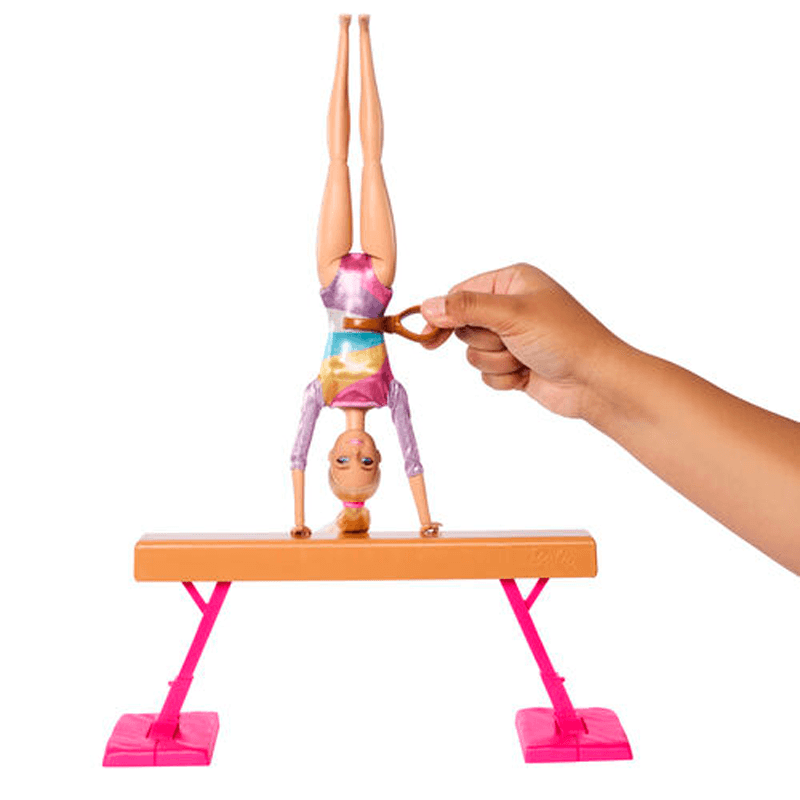 Mattel Barbie Hrg52-0 Set De Gimnasia Con Sus Accesorios