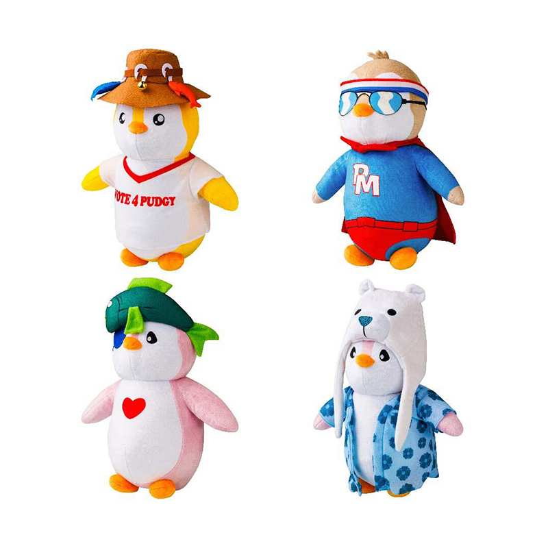 Huggable Plush Pup7008  Peluche Pingüino Pudhy Surtido