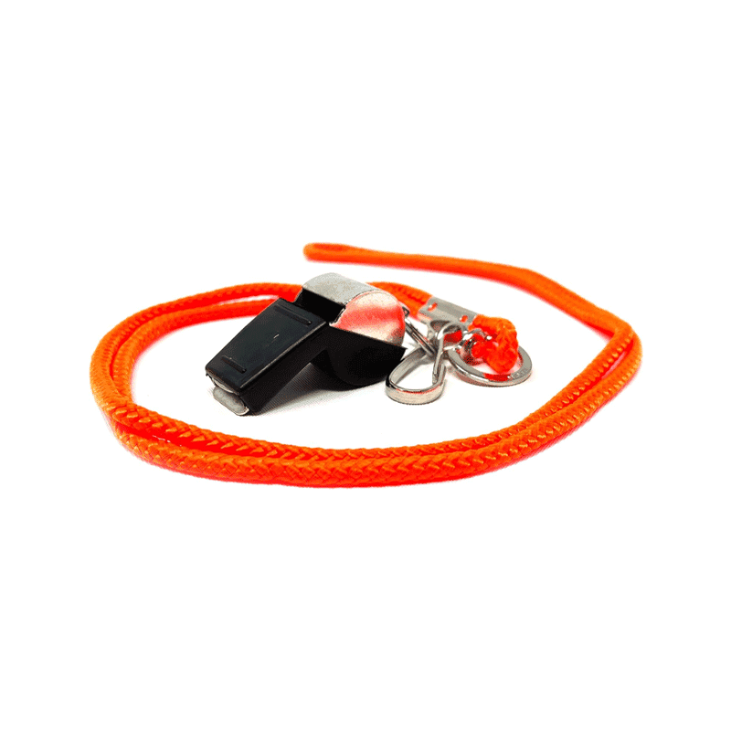 Franklin Sport 1711 Silbato de Metal con Cordon