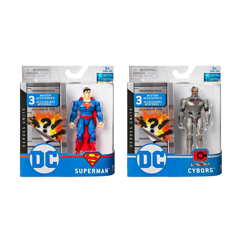 Spin Master Dc Comics 6055855 Figura DC Combo 2x1 Version 1