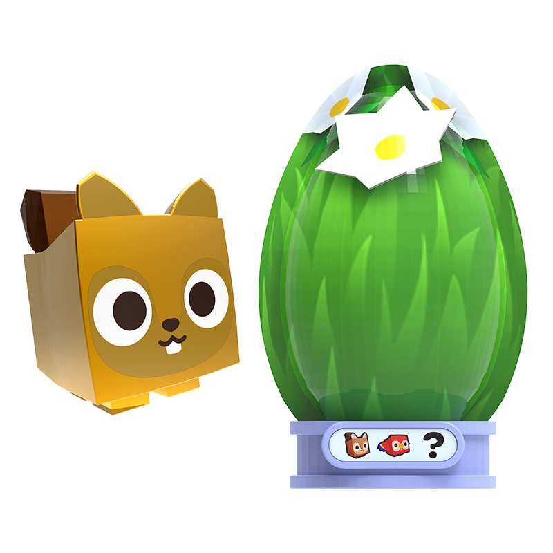 PhatMojo CB1813 Paquete de 4 Figuras de Mascota Misteriosa