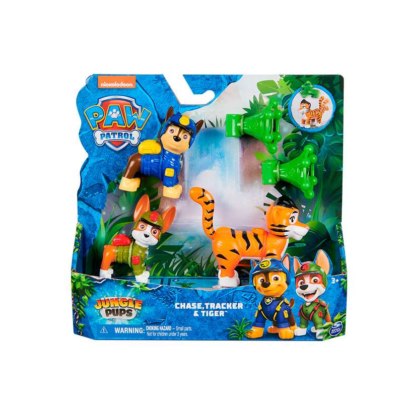 Spin Master Paw Patrol 6068080 Set de 3 Figuras de Jungla