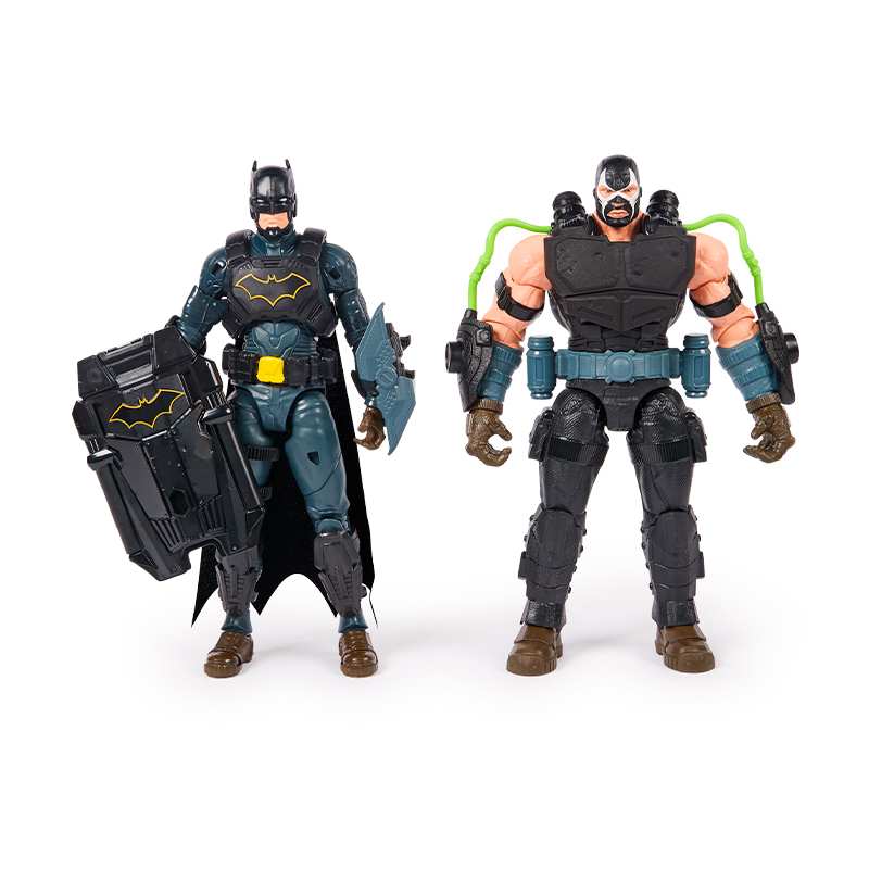 Spin Master Dc Comics 6069225 Set de Figuras De Batman Vs Bane de 12 Plg