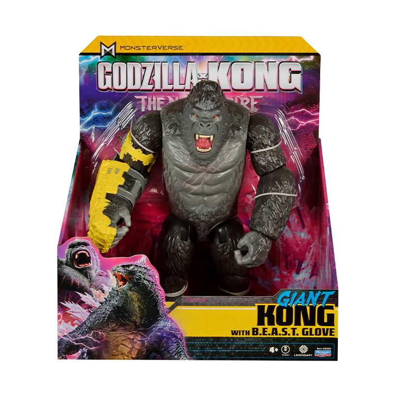 Playmates Toys 35550 Figura de Godzilla X Kong Gigante 11 plg