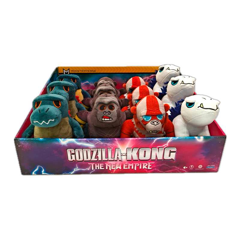 Playmates Toys 35800 Peluche de Godzilla X Kong Surtido 6 Plg
