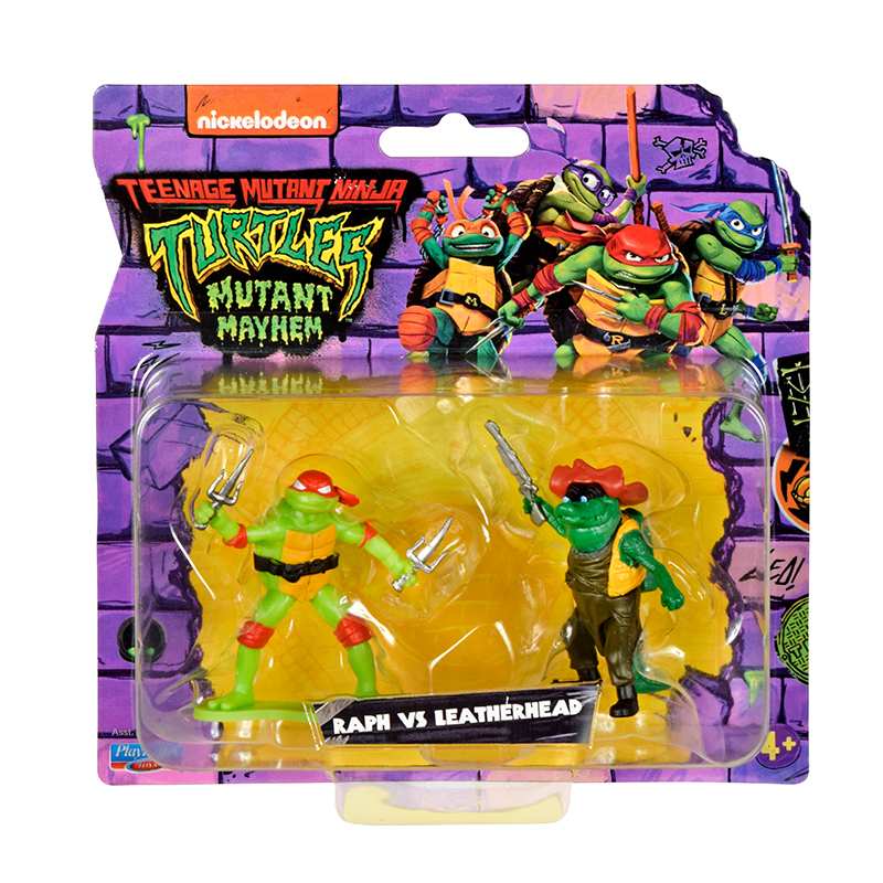 Playmates Toys 83310 Paquete de Minifiguras de Tortugas Ninja
