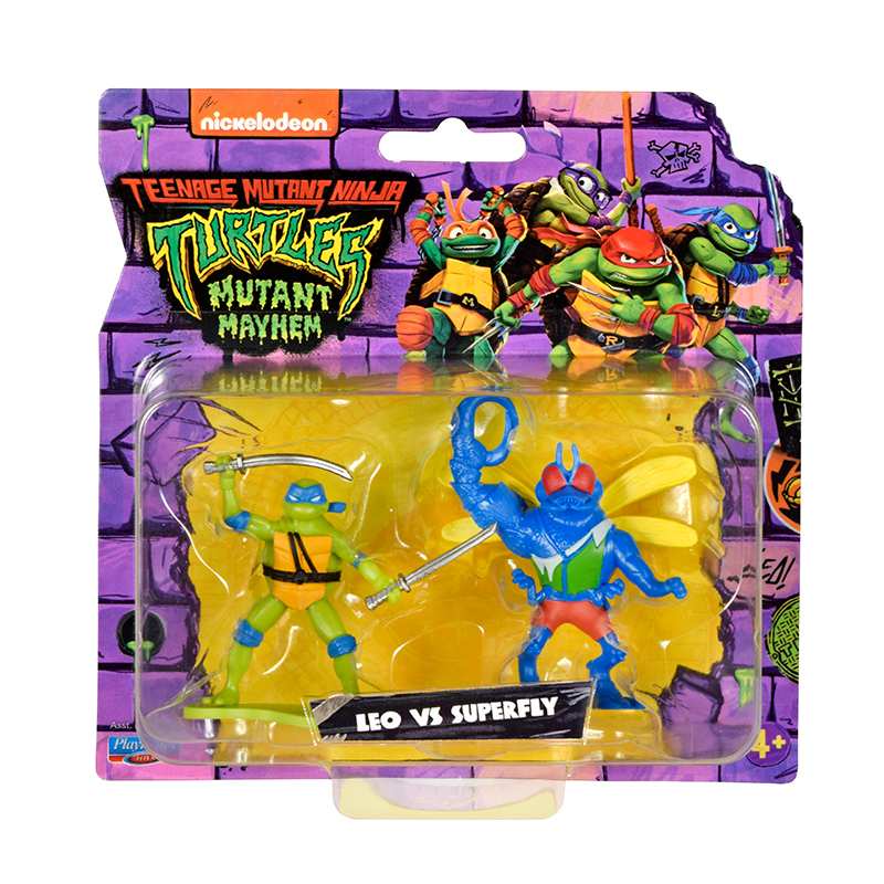 Playmates Toys 83310 Paquete de Minifiguras de Tortugas Ninja