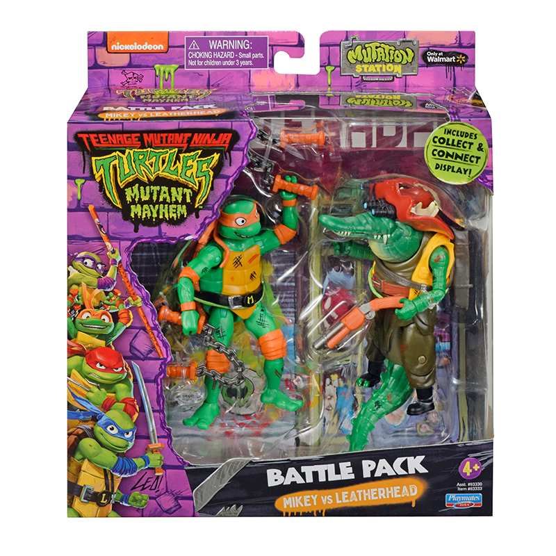 Playmates Toys 83330 Figuras de Batalla de Tortugas Ninja