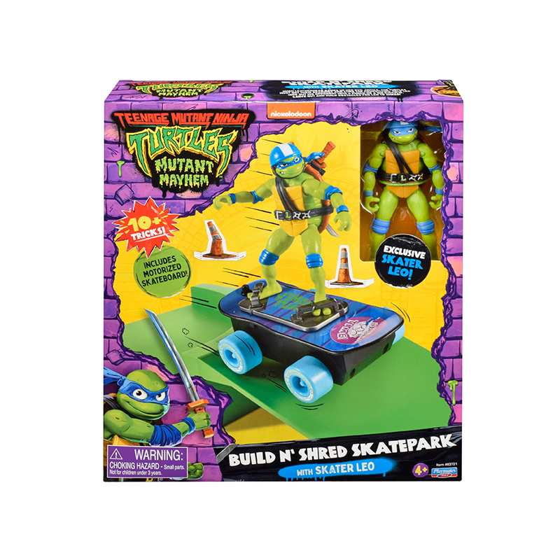 Playmates Toys 83719 Figura de Tortuga Ninja con Patineta