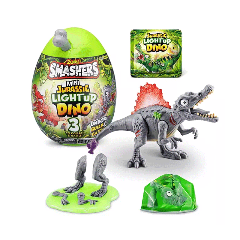 Zuru Smashers 74107TQ5 Figuras de Dinosauirios de Jurassic Serie 1
