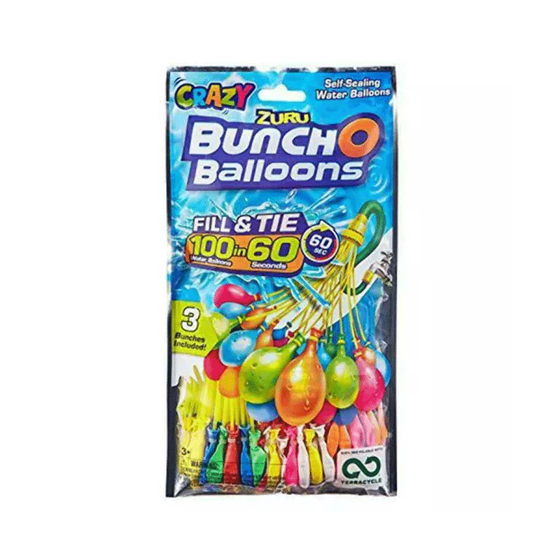 Zuru Globos Bunch 56288 Globos de Llenado Rapido 3 Pack