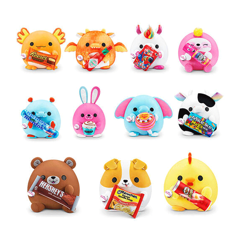 Zuru Snackles 77511TQ1 Peluche Coleccionable Snackle 14 Plg