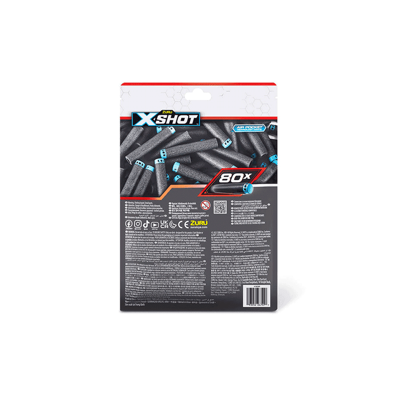 Zuru Xshot 36589 Lanzador Excel 80 Dardos