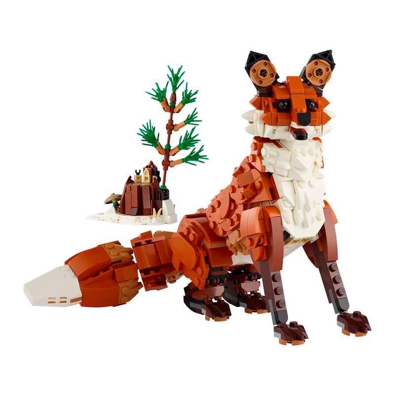 Lego Creator 31154 Animales De Bosque Rojo