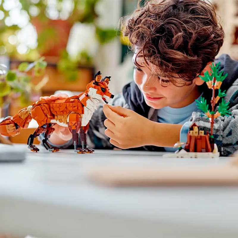 Lego Creator 31154 Animales De Bosque Rojo