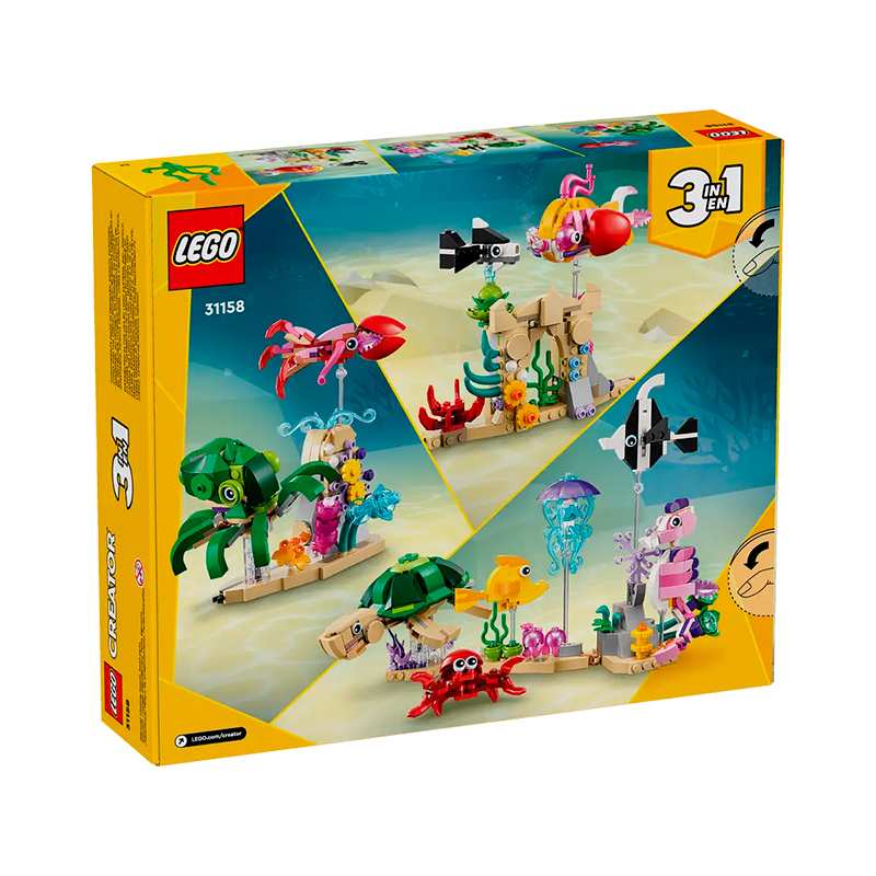 Lego Creator 31158 Animales Acuaticos