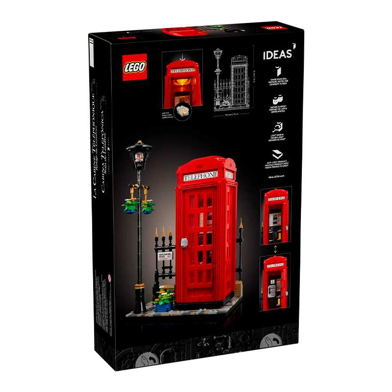 Lego Ideas 21347 Cabina Telefonica De Londres