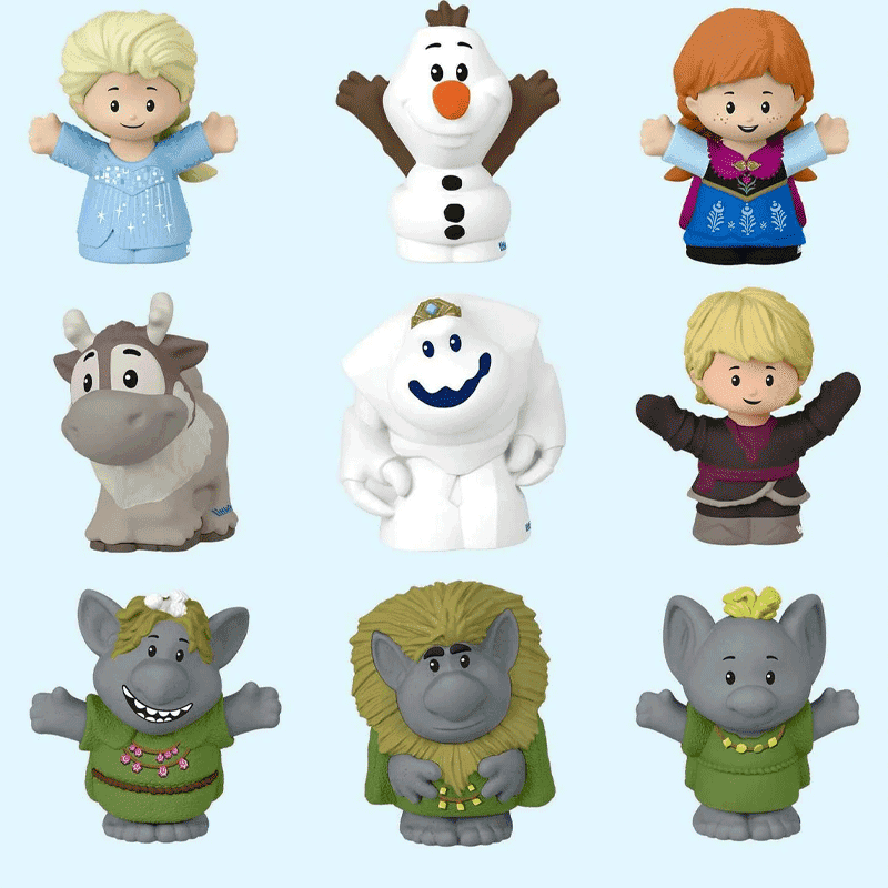 Mattel Fisher Price Hmx76-0 Estuche De Mini Figuras De Castillo De Frozen