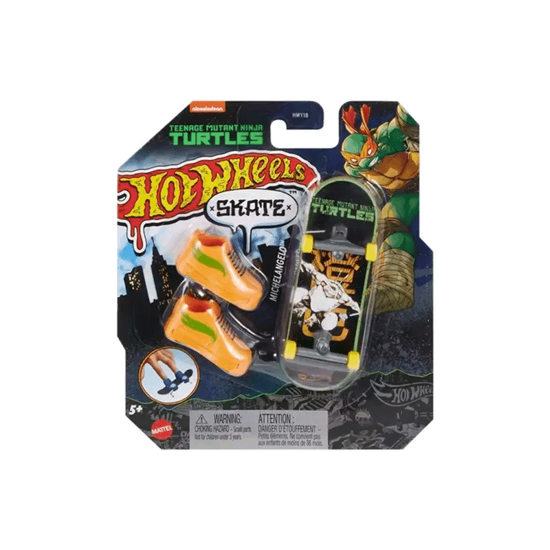 Mattel Hot Wheels Hmy18-0 Patineta Tortugas Ninja