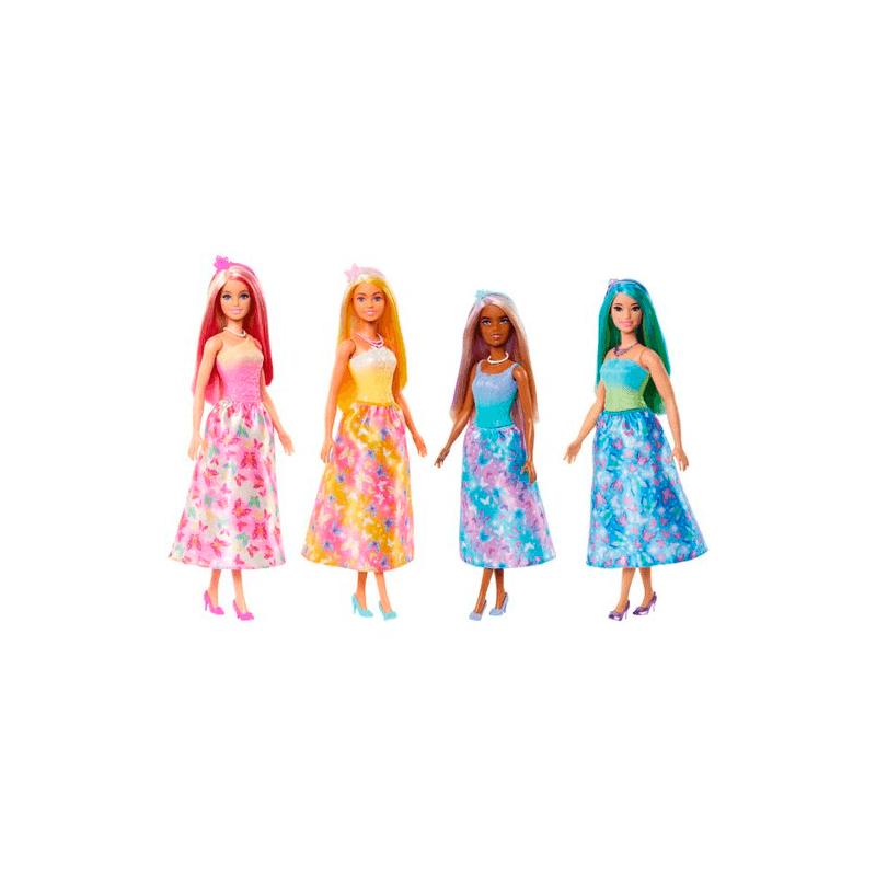 Mattel Barbie Hrr07-0 Muñeca Traje De  Princesa Surtido