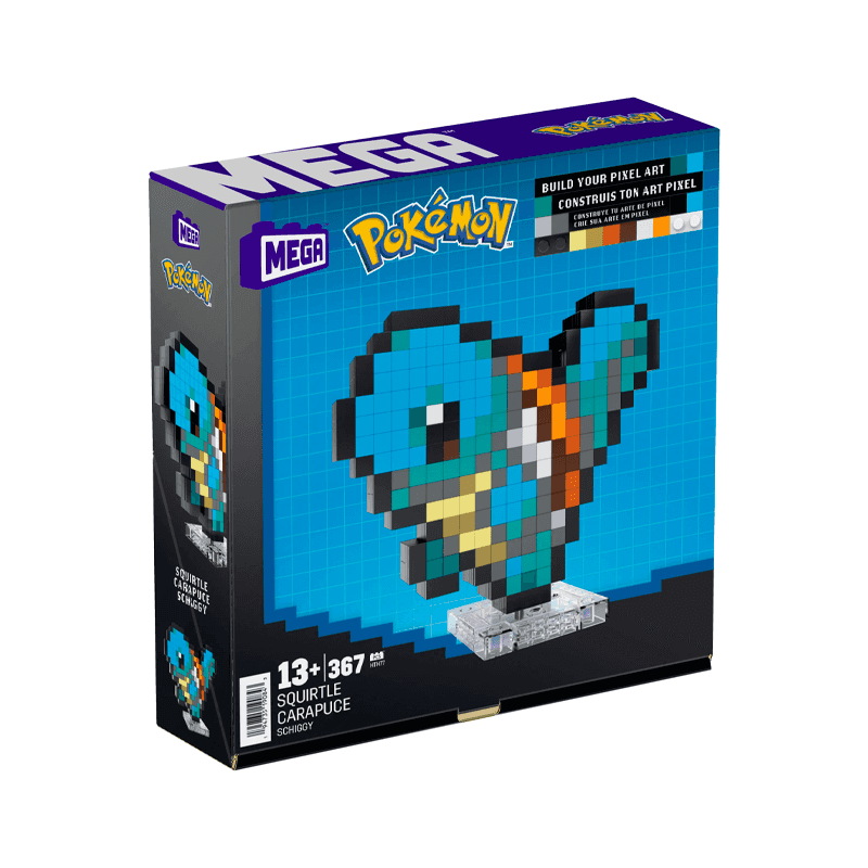 Mattel Mega Construx Hth77-0 Pokémon Set de Squirtle