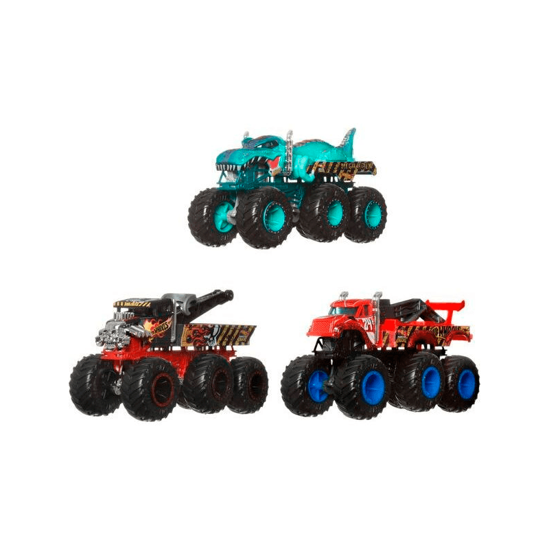 Mattel Hot Wheels Hwn86-0 Vehiculo Monter Trucks Big Rigs Surtido