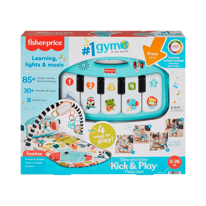 Mattel Fisher Price Hwy50-0 Gimnasio De Actividades Musicales De Piano